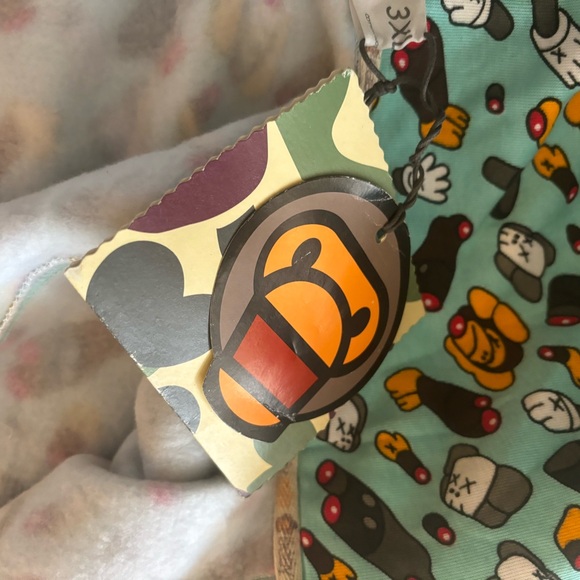 Bape Kaws Baby Milo Dissected Slaughter Full Zip Up Bathing Ape Hoodie 3XL Tags - Picture 6 of 11